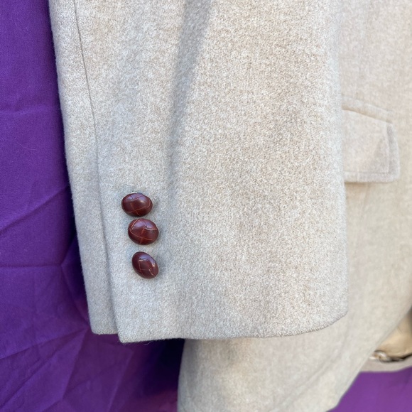 Vintage 100% Camel Hair Blazer, Sport Coat - Picture 2 of 8